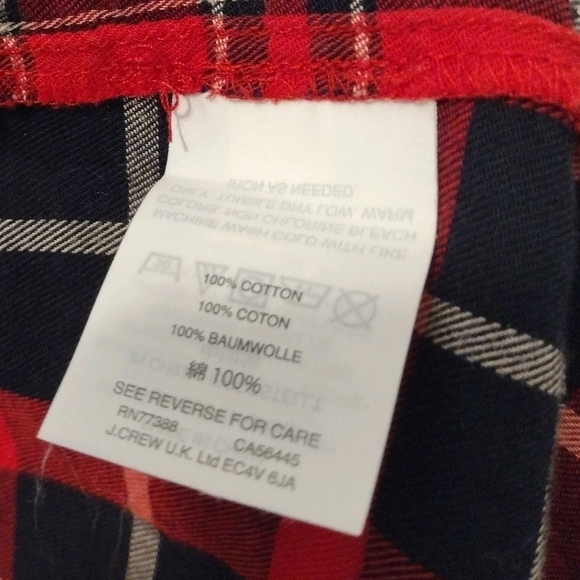 Madewell - Ex Boyfriend Mixed Plaid Patchwork Shirt - Picture 15 of 16